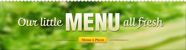 Prices and menus